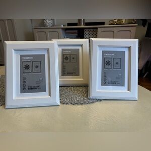White Picture Frame Set